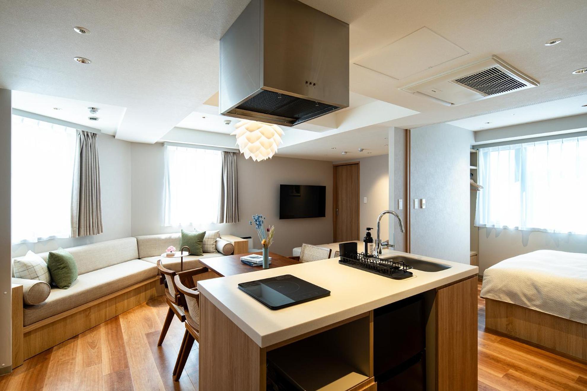 Section L Shimbashi West Aparthotel Tokió Kültér fotó